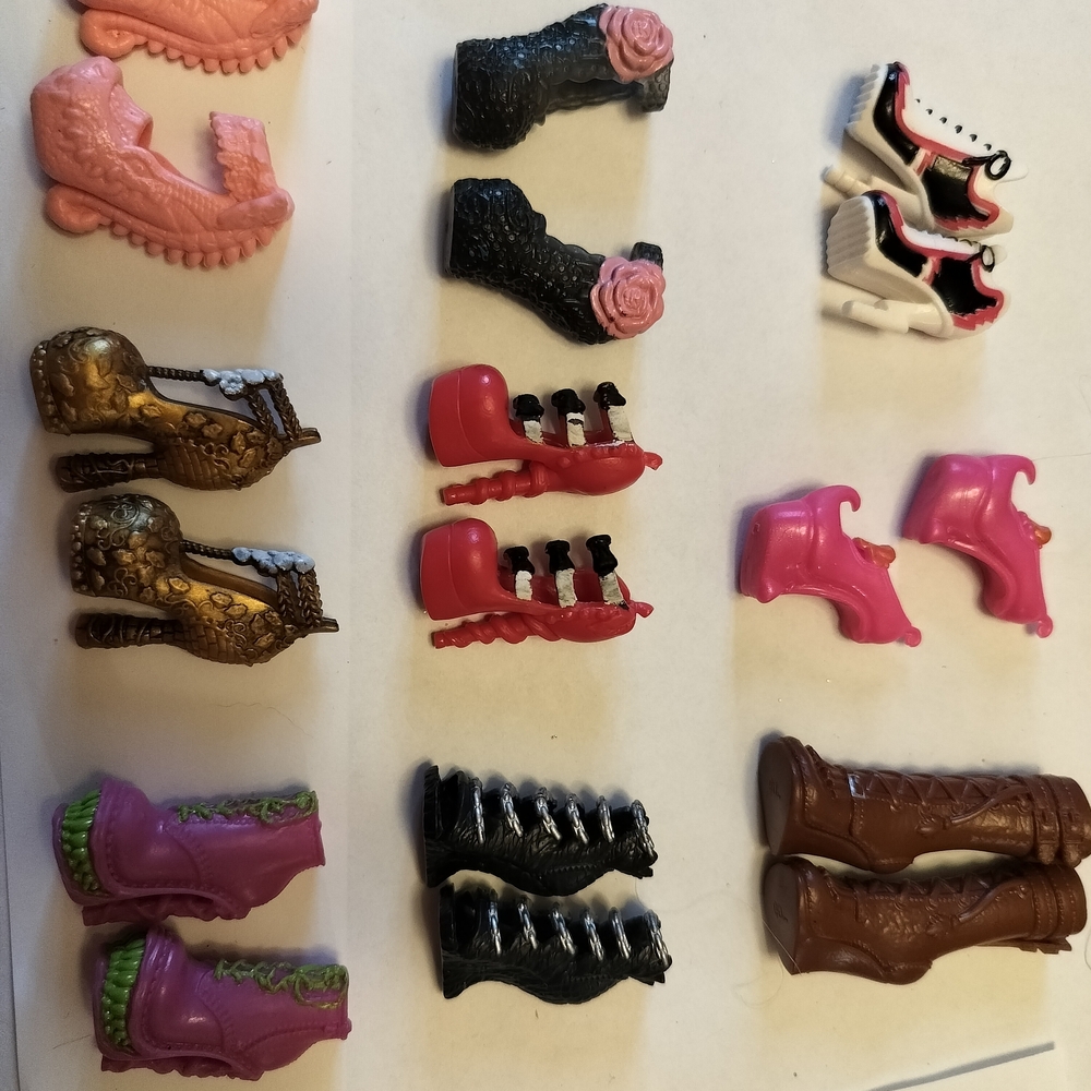 Monster High Doll Shoes Assorted